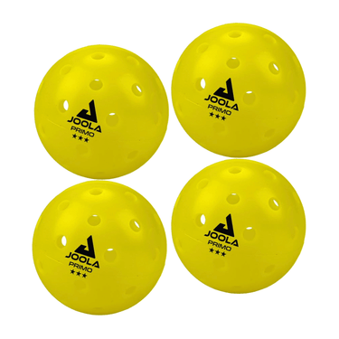 The JOOLA Primo Ball offers reliable flight, bounce, and durability for outdoor play. Buy now at Pickleball Corner Singapore