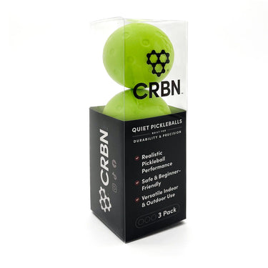 CRBN Quiet Pickleballs for Silent Practice. Shop now at Pickleball Corner Singapore.