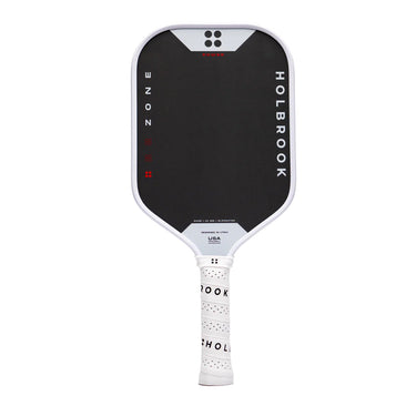 Holbrook Zone Power Paddle in weiss: EVA-Schaumkern, CFC-Schlagfläche & hohe Spinentwicklung. Jetzt kaufen bei Pickleball Corner Europe.
