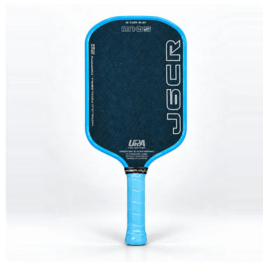 Discover the J6CR M 105 Crystal Blue™ BLUE with MPP foam core, Blue Grit™ surface and Dynamic PowerFlex™ for explosive power, exceptional spin and control. Buy now at Pickleball Corner Singapore.