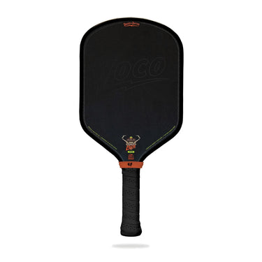 2025 Paddle of the Year. The Loco 16mm Hybrid in black combines dual-density foam, T700 carbon fiber, spin, control, and all-court versatility. Buy now at Pickleball Corner Singapore