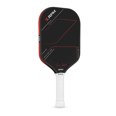 RPM Friction Pro 16mm Elongated V2 Pickleball Paddle. More stability, enhanced control, elite spin. USAP approved. Buy now at Pickleball Corner Singapore.