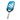 Selkrik LUXX Control Air InfiniGrit Invikta Paddle in blue. Buy now at Pickleball Corner Singapore.
