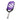 Selkrik LUXX Control Air InfiniGrit Invikta Paddle in purple. Buy now at Pickleball Corner Singapore.