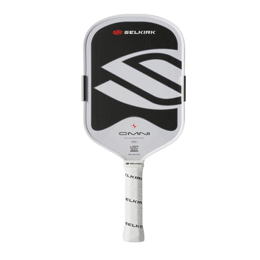 The Selkirk OMNI Elongated Chalk features a PureFoam™ core, elite spin, powerful performance, and all-court versatility for competitive players. Buy at Pickleball Corner.