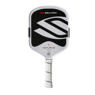 The Selkirk OMNI Widebody Chalk features a PureFoam™ core, oversized sweet spot, elite spin, and exceptional stability for all-court performance. Buy at Pickleball Corner.