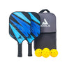 JOOLA Ben Johns Blue Lightning Paddle Set – 2 Paddles + Balls. Buy now at Pickleball Corner Singapore.