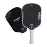 CRBN4 TruFoam Barrage 14mm paddle with AeroCurve shape, T700 carbon face, and fast swing weight for speed and spin. Shop now at Pickleball Corner Singapore.